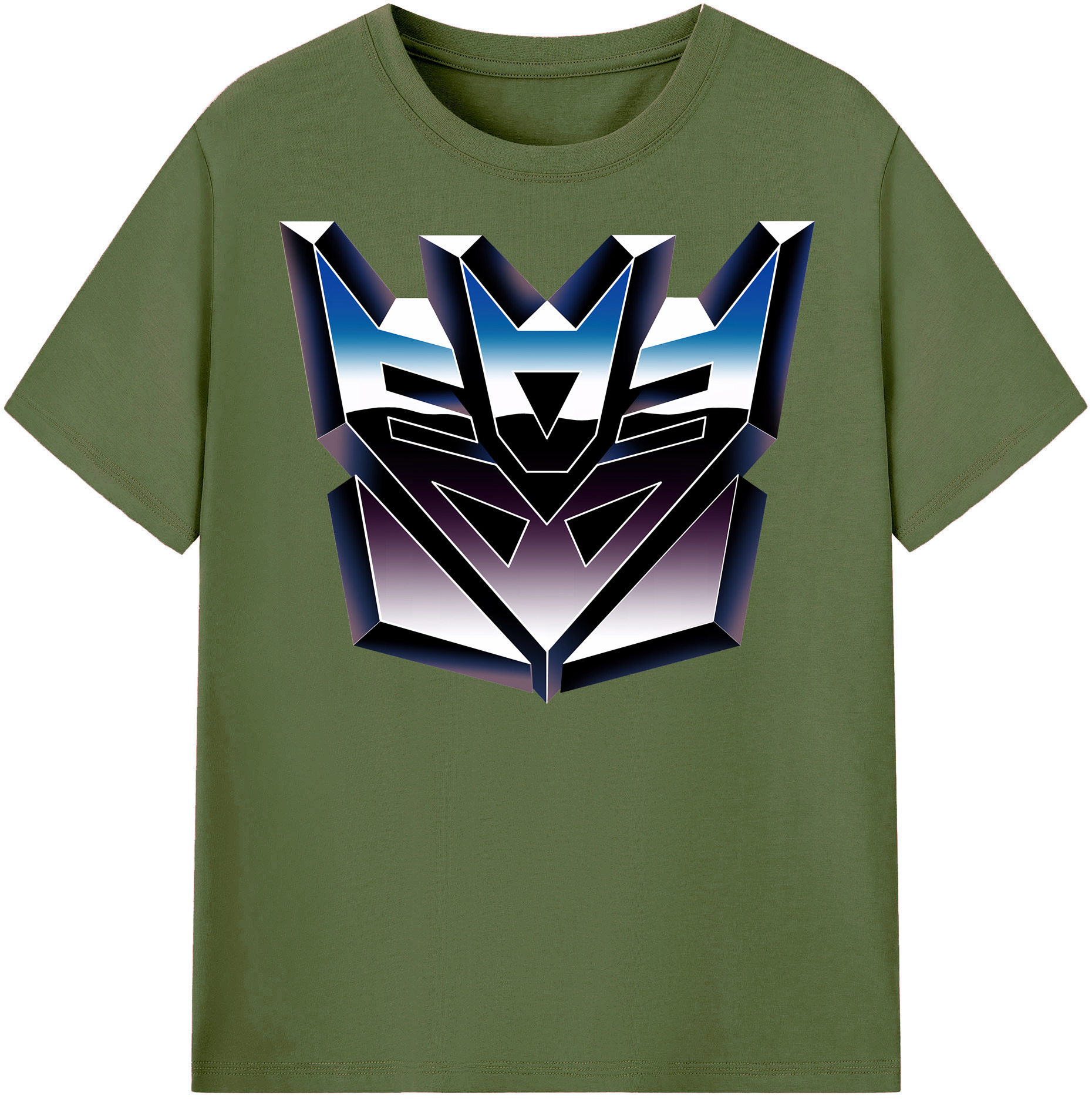 （画像用） Transformers トランスフォーマー 綿100％半袖Tシャツ（フロントプリント）